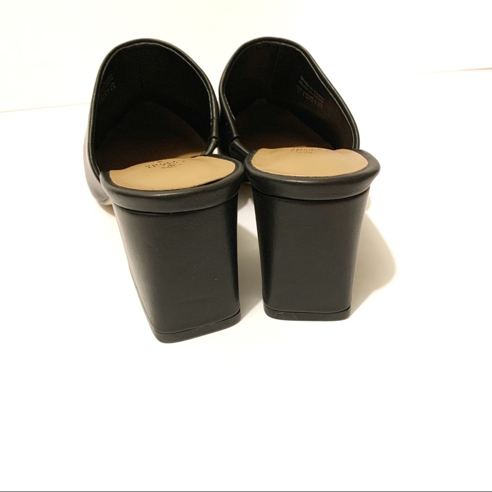 Call it spring black pointed toe mules - Picture 4 of 6